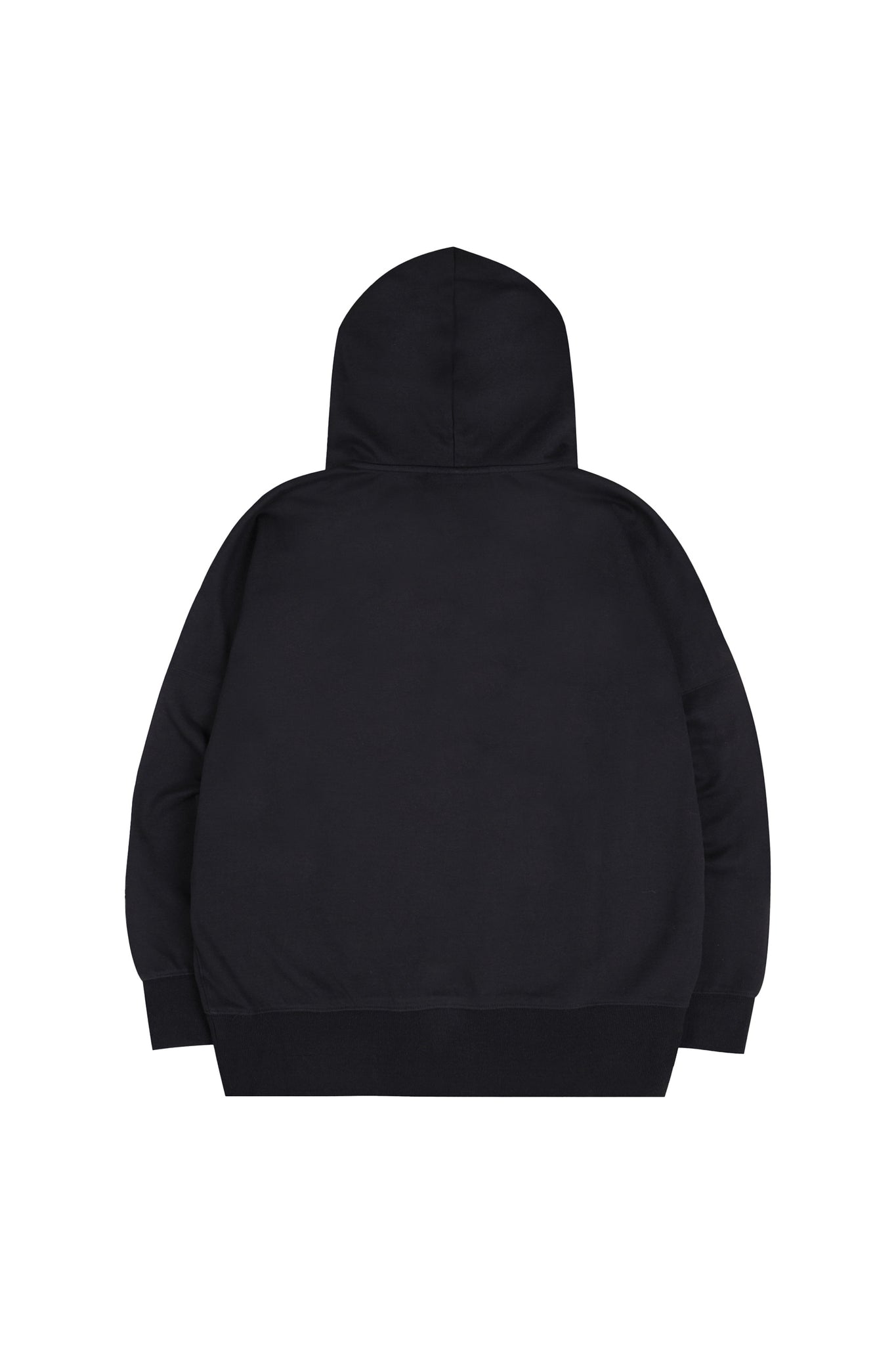 Printed Hoodie In Black