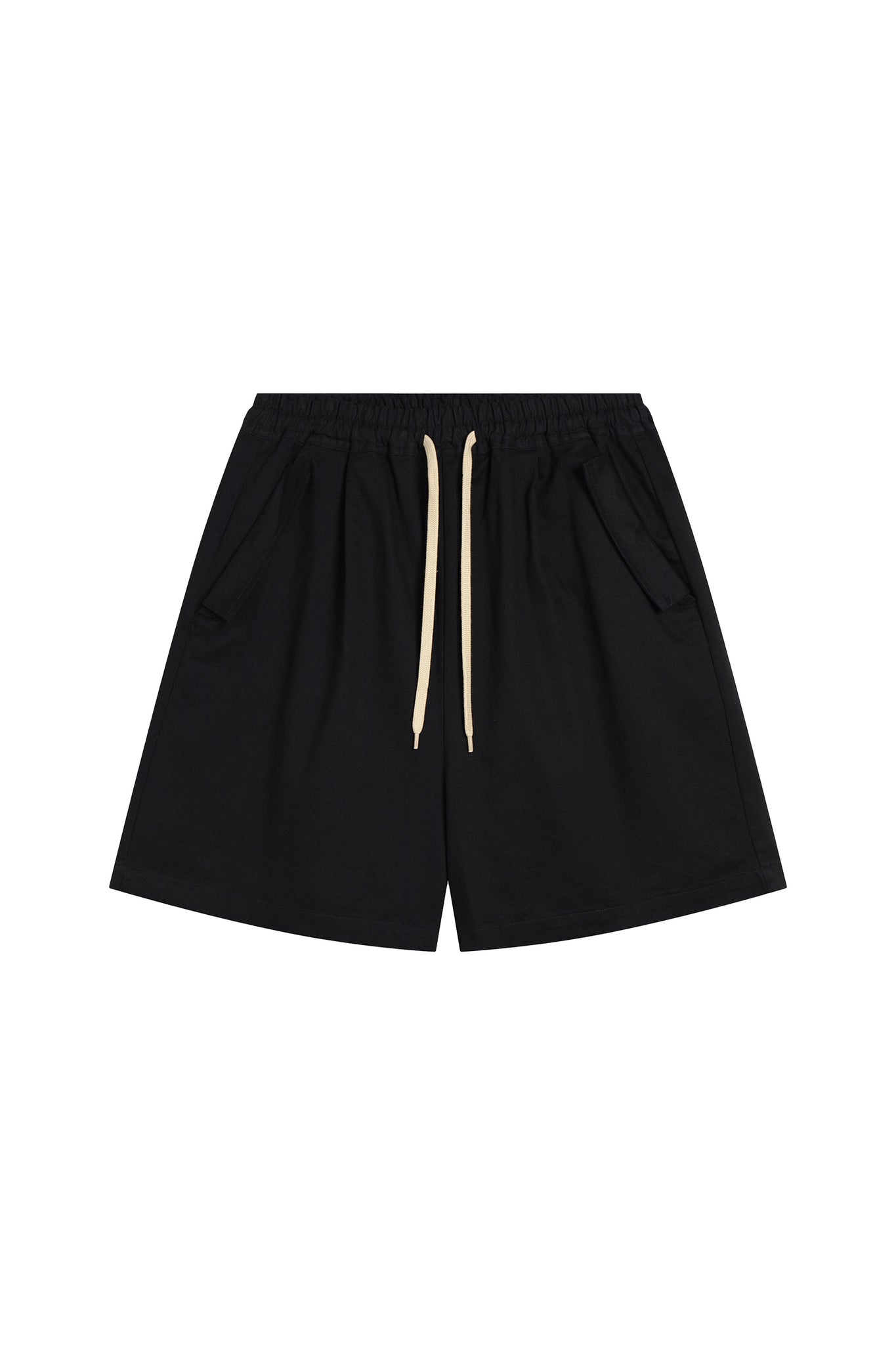 Drawstring Waist Shorts