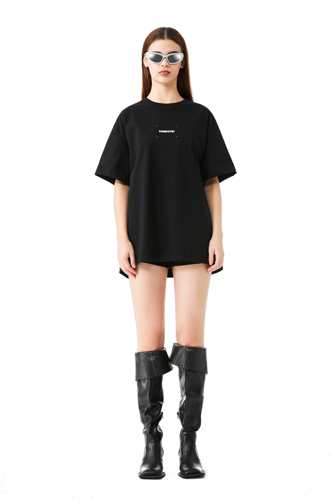 Crewneck T-Shirt In Black