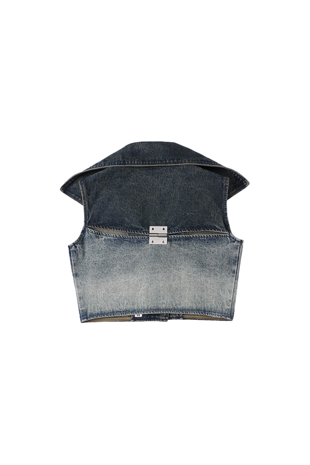 Logo Denim Vest