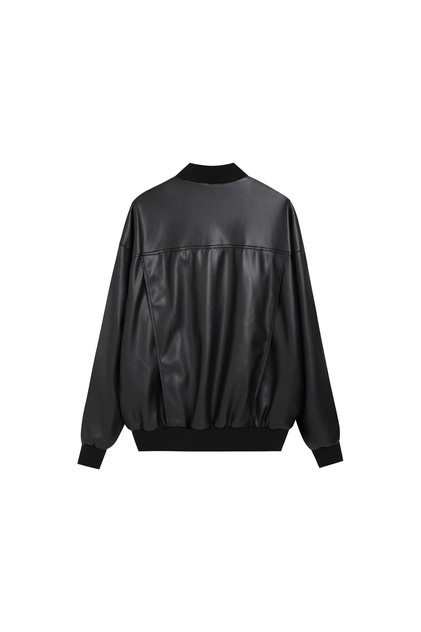 Soft Bomber Leather Jacket