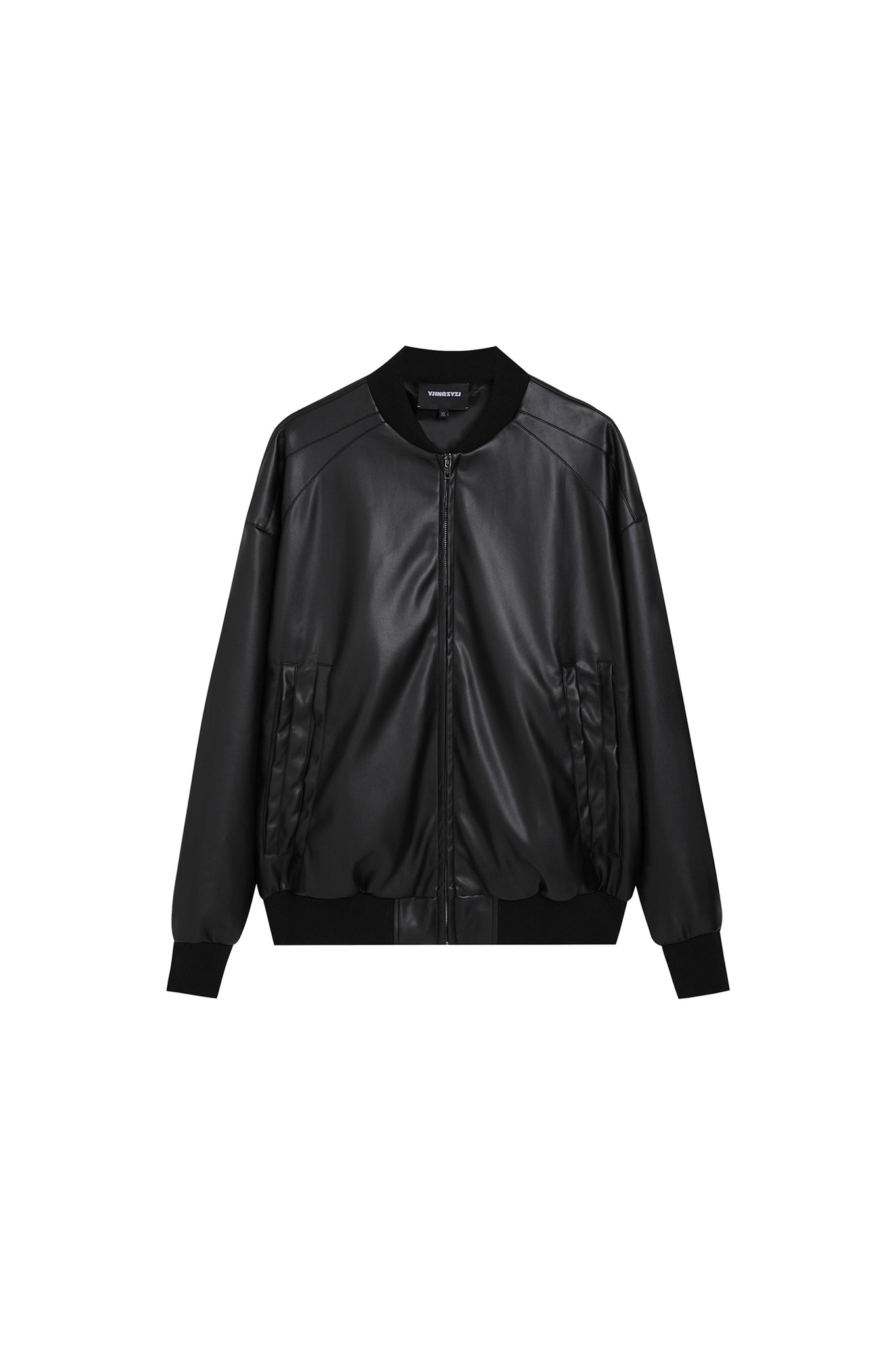 Soft Bomber Leather Jacket - YJ1NGZYZJ® Official