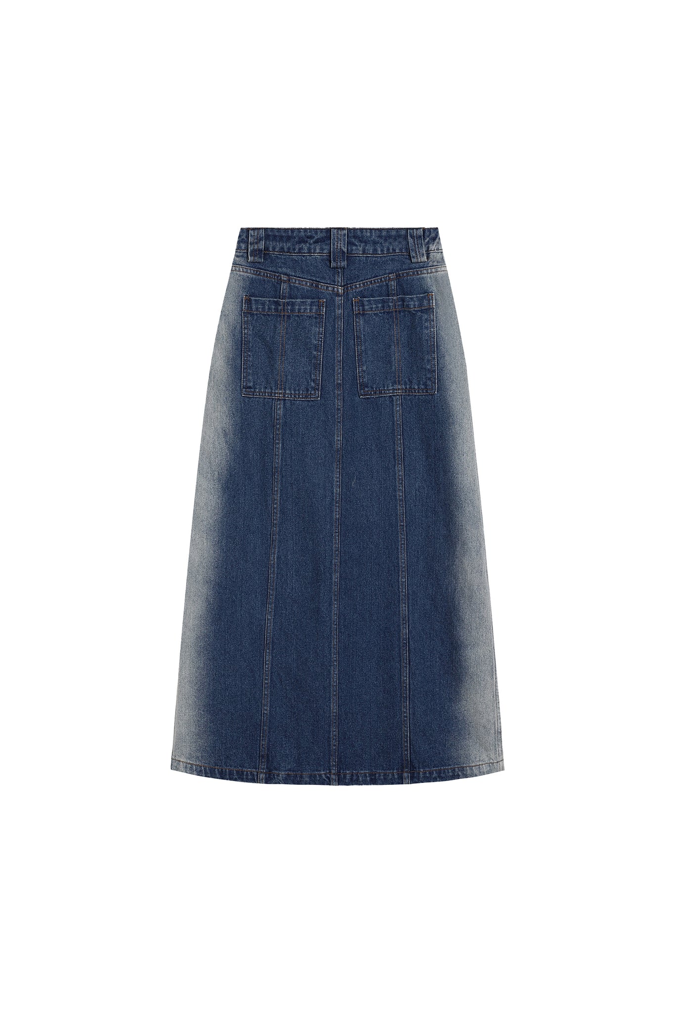 High-Slit Denim Skirt - YJ1NGZYZJ® Official