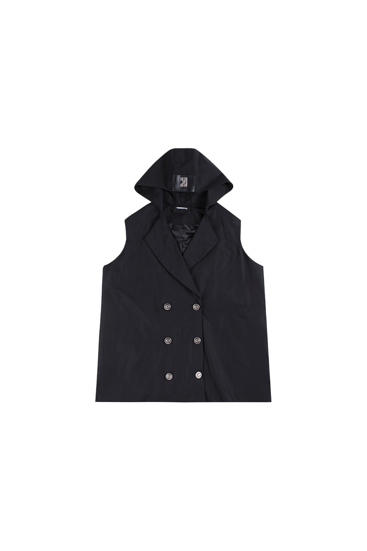 Hooded Double-Breasted Waistcoat - YJ1NGZYZJ® Official