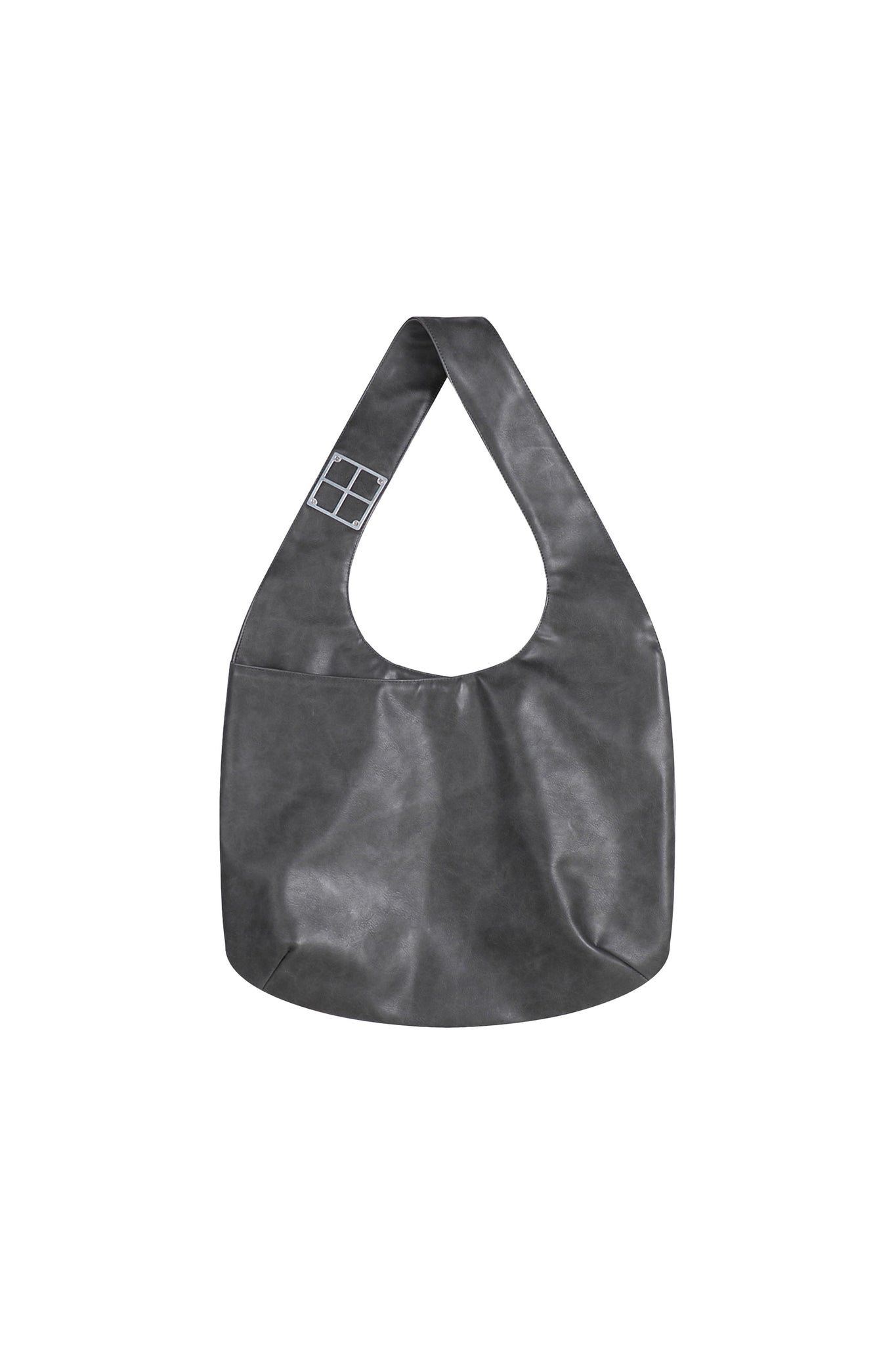 Logo Shoulder Bag In Gray - YJ1NGZYZJ® Official