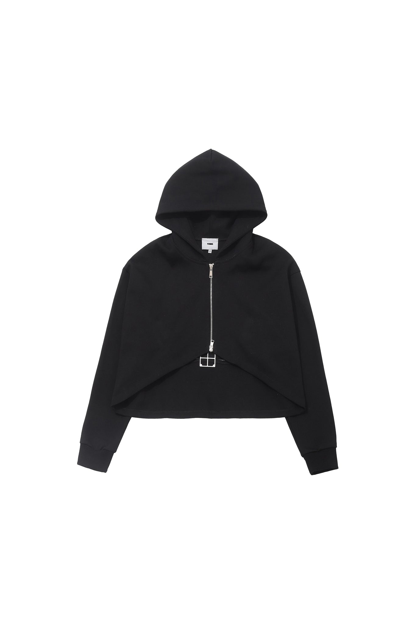 Logo High Waist Jacket In Black - YJ1NGZYZJ® Official