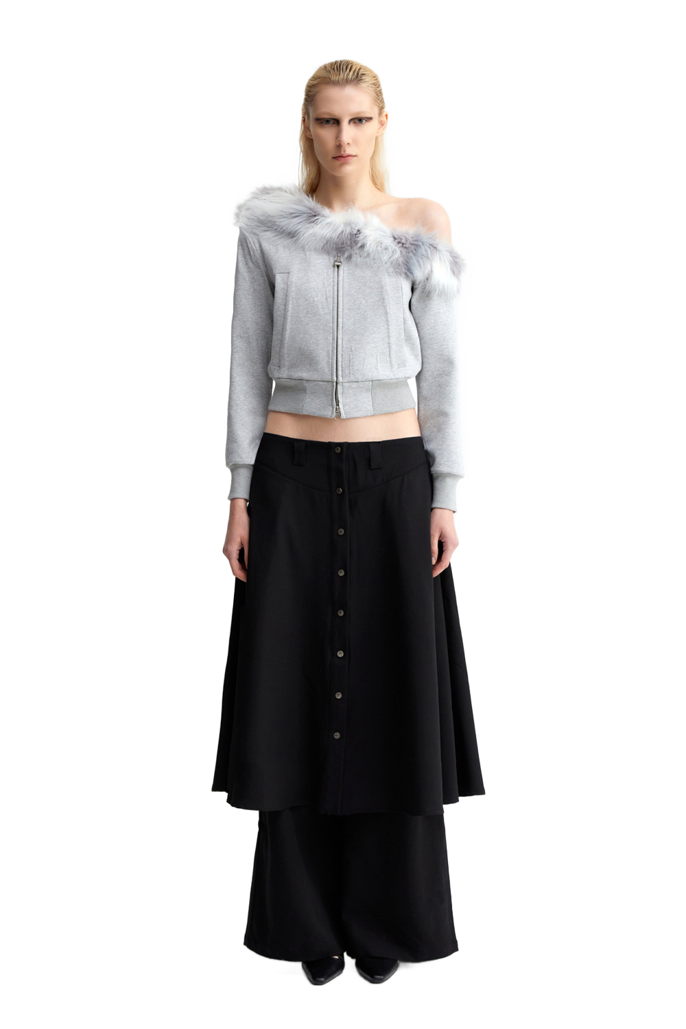 YJ1NGZYZJ Skirt layered suit pants – YJ1NGZYZJ® Official