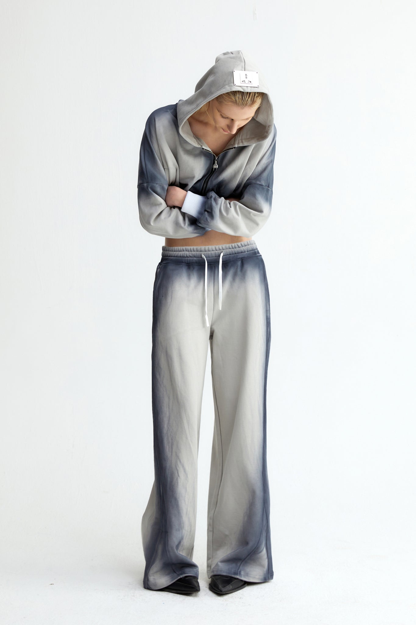 Overdyed Relaxed Track Pants - YJ1NGZYZJ® Official